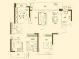 建发中央悦府_3室2厅2卫 建面121平米