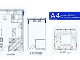 正荣财富中心_1室1厅1卫 建面39平米