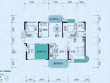 三润城_4室2厅2卫 建面132平米