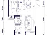 惠东国际新城_2室2厅1卫 建面82平米