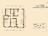 金地逸景_3室2厅2卫 建面119平米