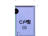 萝岗奥园广场_写字楼-高层64平C户型 建面63平米