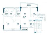 奥园誉湖湾_4室2厅2卫 建面140平米