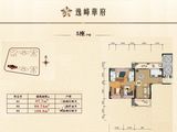 逸峰华府_3室2厅2卫 建面97平米