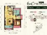 东方华庭_1室2厅1卫 建面68平米