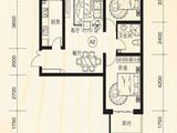 林语兰庭_2室2厅1卫 建面83平米