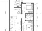 山钢铭著_2室2厅1卫 建面85平米