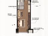 海信云创中心_1室1厅1卫 建面45平米