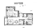 奥体铂悦府_3室2厅2卫 建面160平米