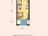 御泉公馆_1室1厅1卫 建面44平米