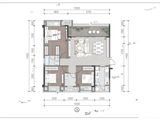 财信铂雲府_3室2厅2卫 建面119平米