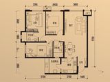 滨江彼岸_3室2厅2卫 建面95平米