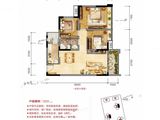 润扬19_3室2厅1卫 建面98平米