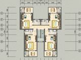 岭秀青城_1室1厅1卫 建面32平米