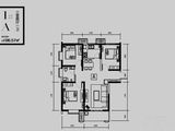 林河春天2期爱度筑区_3室2厅1卫 建面106平米