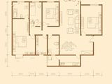 公园盛景_4室2厅1卫 建面160平米