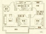 文一锦门北韵_3室2厅1卫 建面93平米