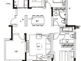 金科半岛壹号_4室2厅2卫 建面127平米