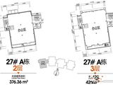 科瀛智创谷_27#A栋二层、三层户型图 建面2406平米