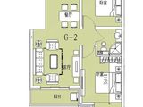 润江臻园_2室2厅1卫 建面81平米