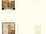 中冶盛世广场_2室1厅2卫 建面73平米