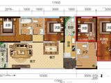 新时代广场_4室2厅3卫 建面131平米