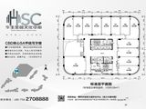 华生金融文化中心_华生写字楼户型图正面 建面1026平米