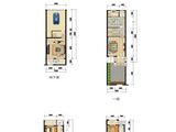 天和琅峰水岸_排屋P3户型约201平方米 建面201平米