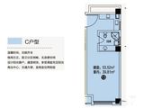 江厦星光汇_1室0厅1卫 建面53平米