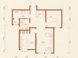 金泰丽湾_2室2厅1卫 建面84平米