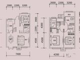 南园_4室2厅2卫 建面150平米