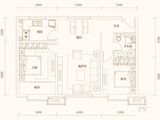 融侨观澜_2室2厅1卫 建面95平米