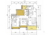 青禾名都_3室2厅2卫 建面97平米