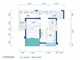 泛悦城市广场_2室2厅1卫 建面67平米