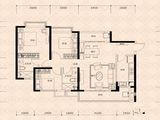 恒大锦城_3室2厅2卫 建面122平米