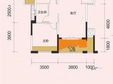 瀚城国际_2室2厅1卫 建面77平米