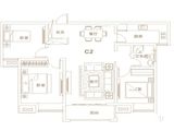 伟业巴黎印象_3室2厅1卫 建面109平米