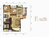 轩辕湖壹號_3室2厅2卫 建面136平米