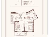 锦雍水之郡_2室21厅1卫 建面90平米