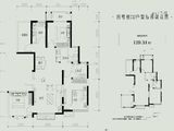 旭瑞和昌花漾里_3室2厅2卫 建面129平米