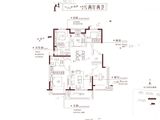 红星天悦_4室2厅2卫 建面128平米