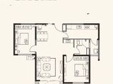 黄冈学府城_2室2厅1卫 建面81平米