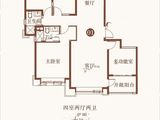 西安恒大悦龙台_4室2厅2卫 建面178平米