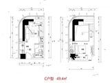 天鹅湖ΜΟΜΛ_1室1厅1卫 建面49平米