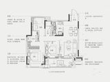 新城云樾观棠_3室2厅2卫 建面106平米