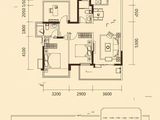 龙光玖誉湖_3室2厅2卫 建面100平米