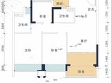 华发云谷_3室2厅2卫 建面91平米