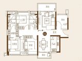 招商樾园_4室2厅2卫 建面114平米