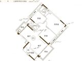 雅域瑞日天下花园_3室2厅2卫 建面110平米