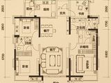 招商公园1872_4室2厅3卫 建面141平米